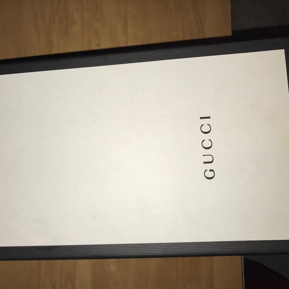 Gucci Princetown Leather Mule White